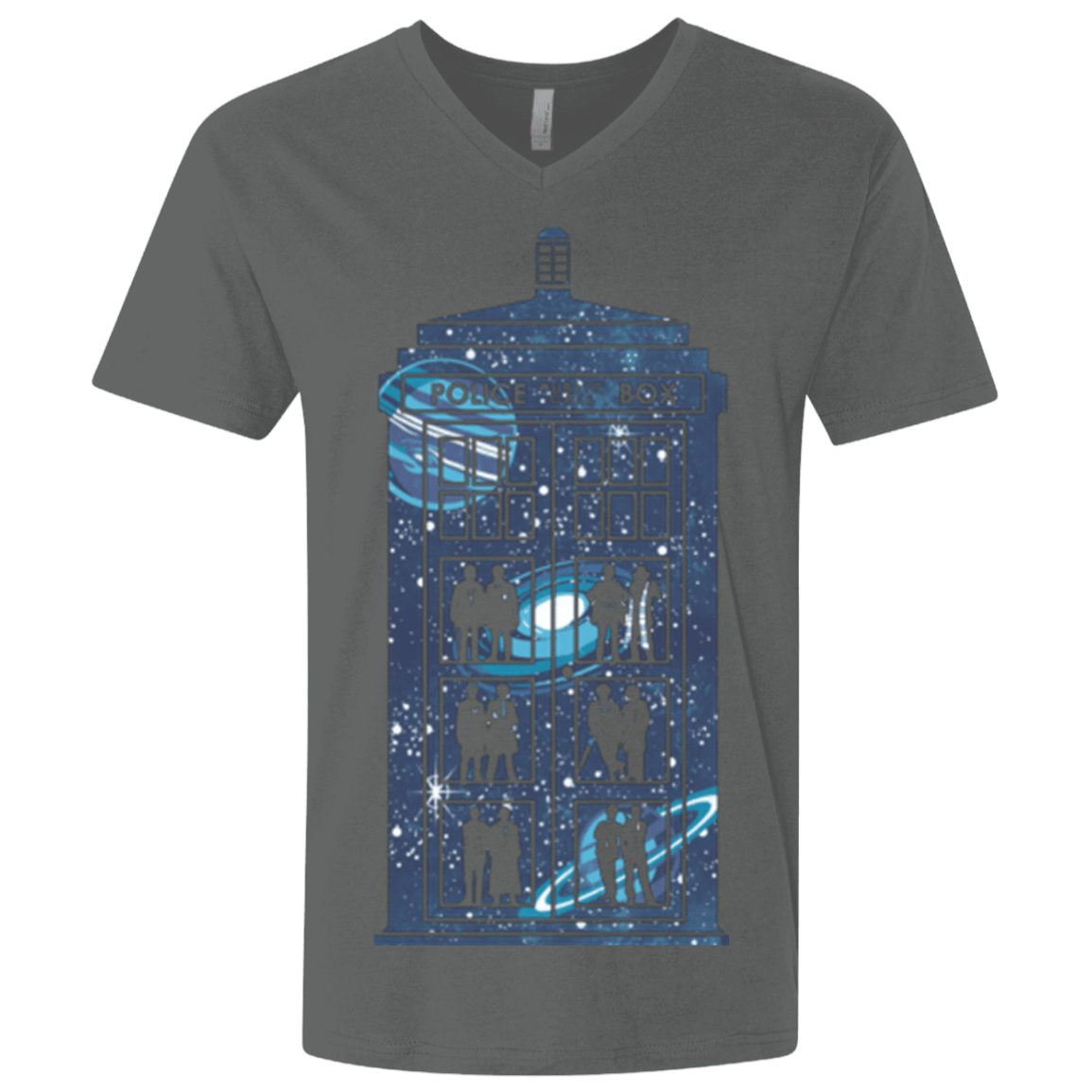 T-Shirts Heavy Metal / X-Small Box of Time and Space Men's Premium V-Neck