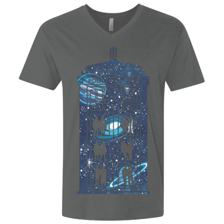 T-Shirts Heavy Metal / X-Small Box of Time and Space Men's Premium V-Neck