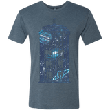 T-Shirts Indigo / Small Box of Time and Space Men's Triblend T-Shirt