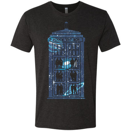 T-Shirts Vintage Black / Small Box of Time and Space Men's Triblend T-Shirt