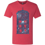 T-Shirts Vintage Red / Small Box of Time and Space Men's Triblend T-Shirt