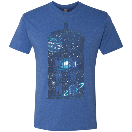 T-Shirts Vintage Royal / Small Box of Time and Space Men's Triblend T-Shirt