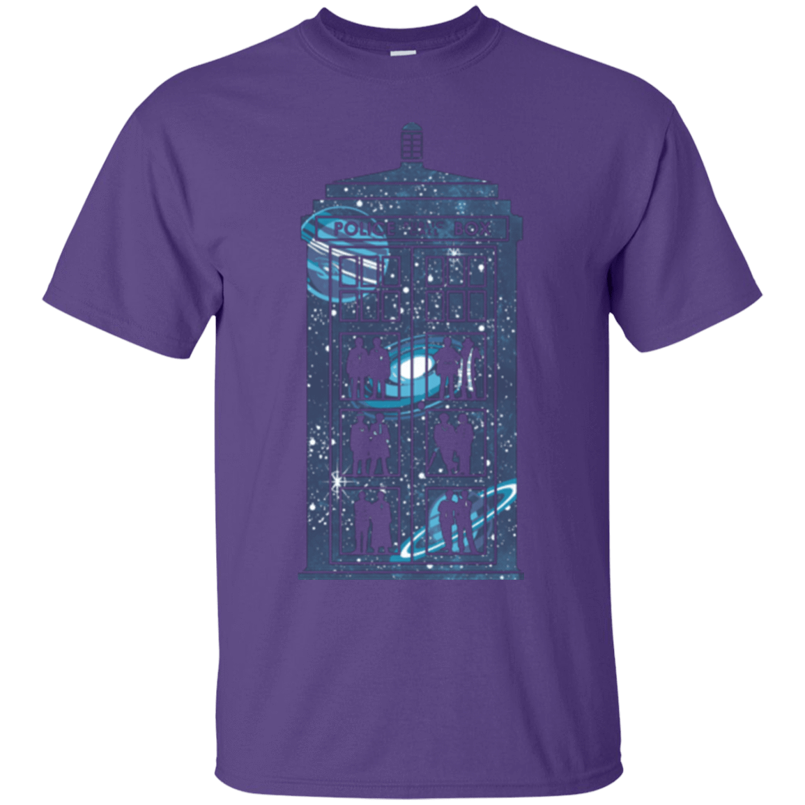 T-Shirts Purple / Small Box of Time and Space T-Shirt