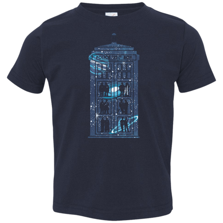 T-Shirts Navy / 2T Box of Time and Space Toddler Premium T-Shirt