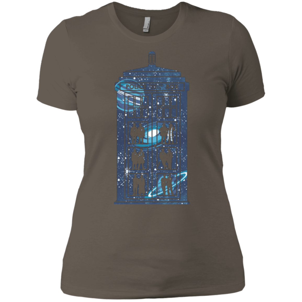 T-Shirts Warm Grey / X-Small Box of Time and Space Women's Premium T-Shirt