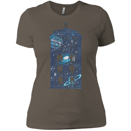 T-Shirts Warm Grey / X-Small Box of Time and Space Women's Premium T-Shirt