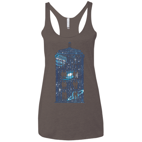 T-Shirts Macchiato / X-Small Box of Time and Space Women's Triblend Racerback Tank