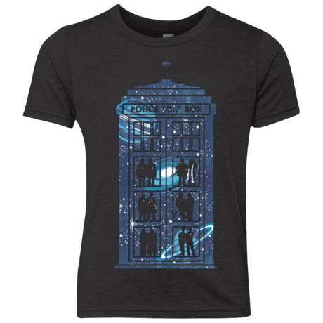 T-Shirts Vintage Black / YXS Box of Time and Space Youth Triblend T-Shirt
