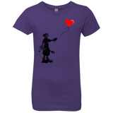 Boy and Balloon Girls Premium T-Shirt