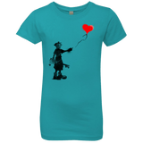 Boy and Balloon Girls Premium T-Shirt
