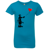 Boy and Balloon Girls Premium T-Shirt