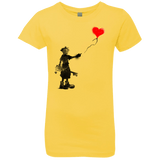 Boy and Balloon Girls Premium T-Shirt