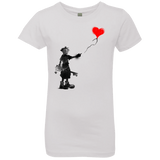 Boy and Balloon Girls Premium T-Shirt
