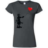 T-Shirts Charcoal / S Boy and Balloon Junior Slimmer-Fit T-Shirt