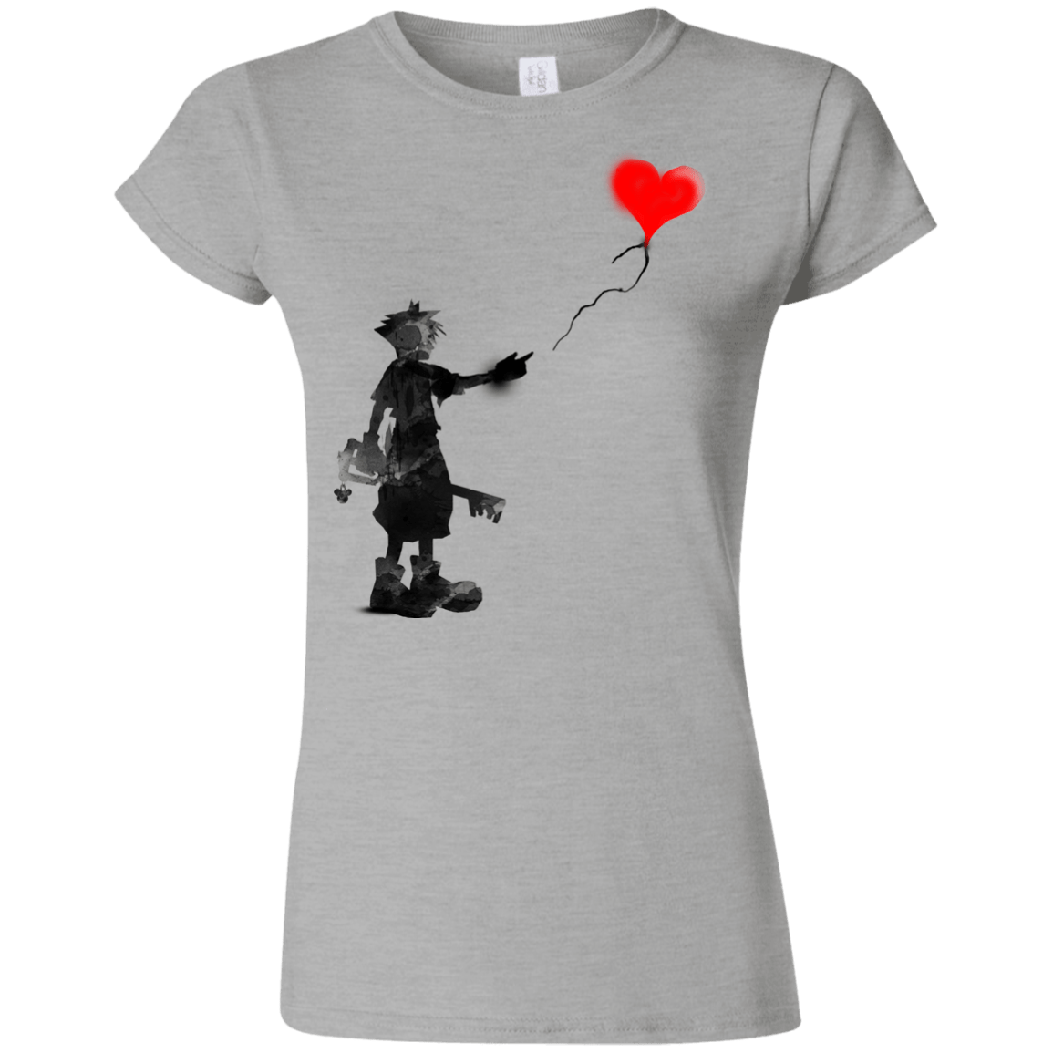 T-Shirts Sport Grey / S Boy and Balloon Junior Slimmer-Fit T-Shirt