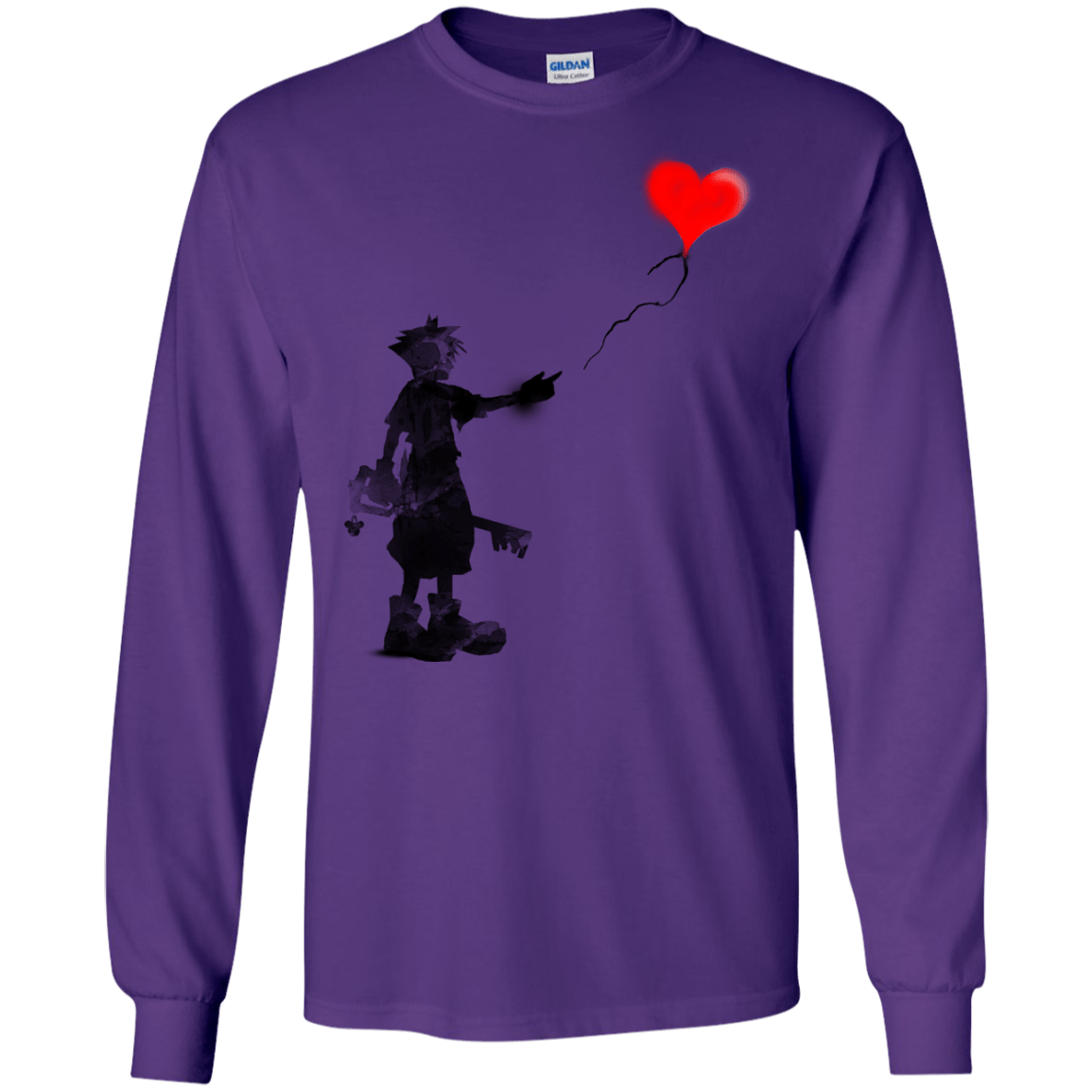 Boy and Balloon Men's Long Sleeve T-Shirt