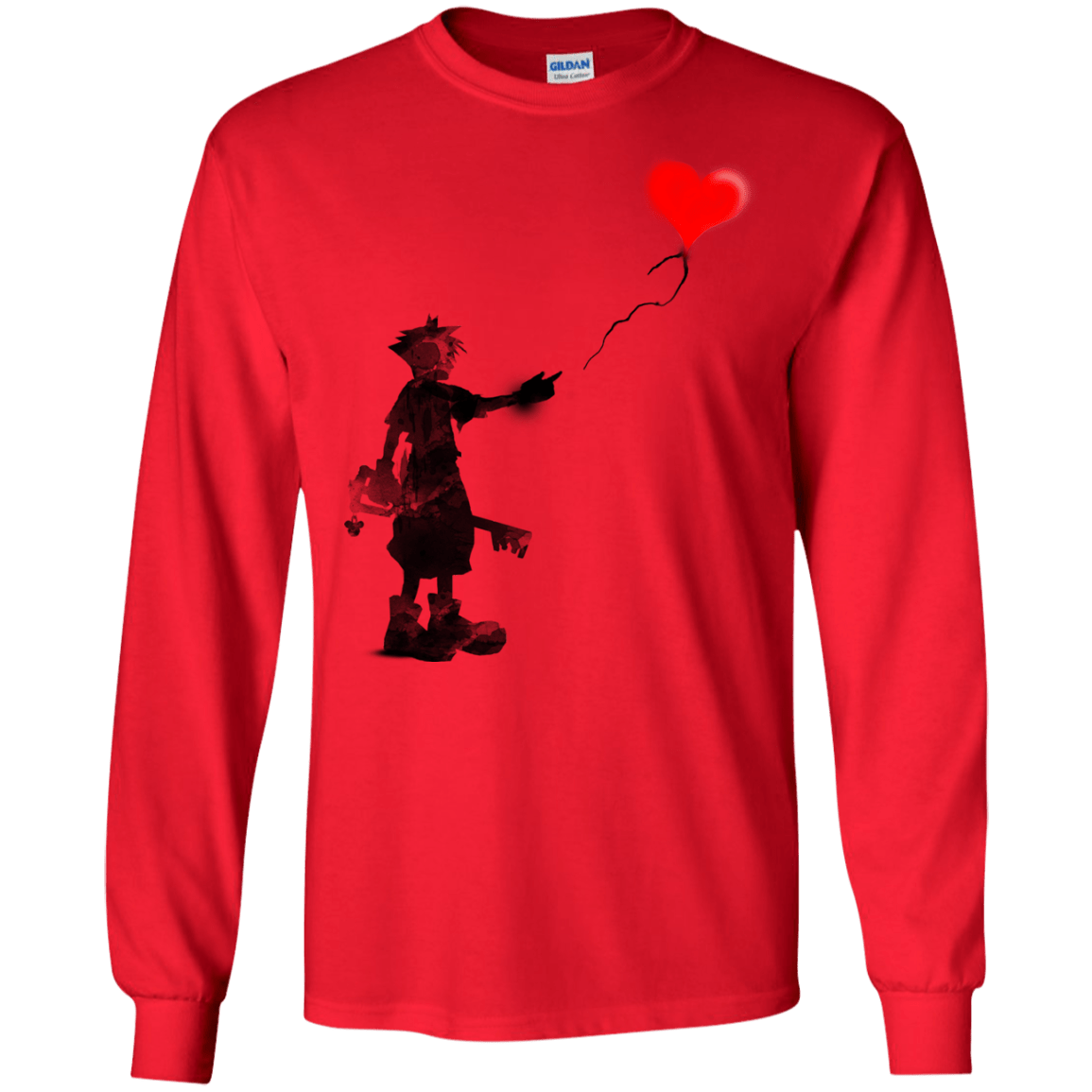 Boy and Balloon Men's Long Sleeve T-Shirt