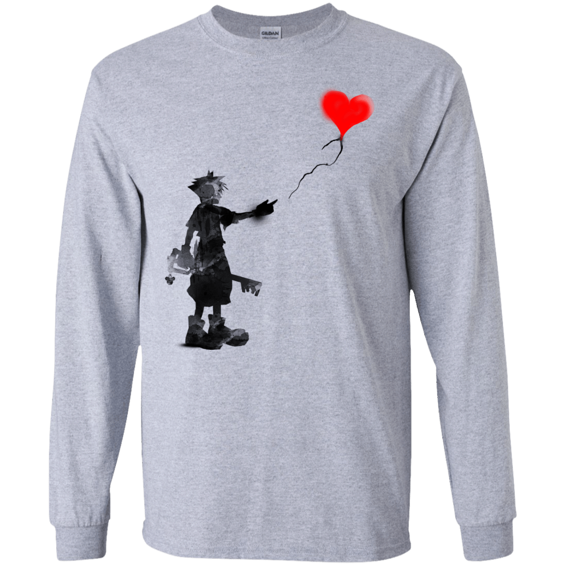 Boy and Balloon Men's Long Sleeve T-Shirt