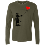 Boy and Balloon Men's Premium Long Sleeve