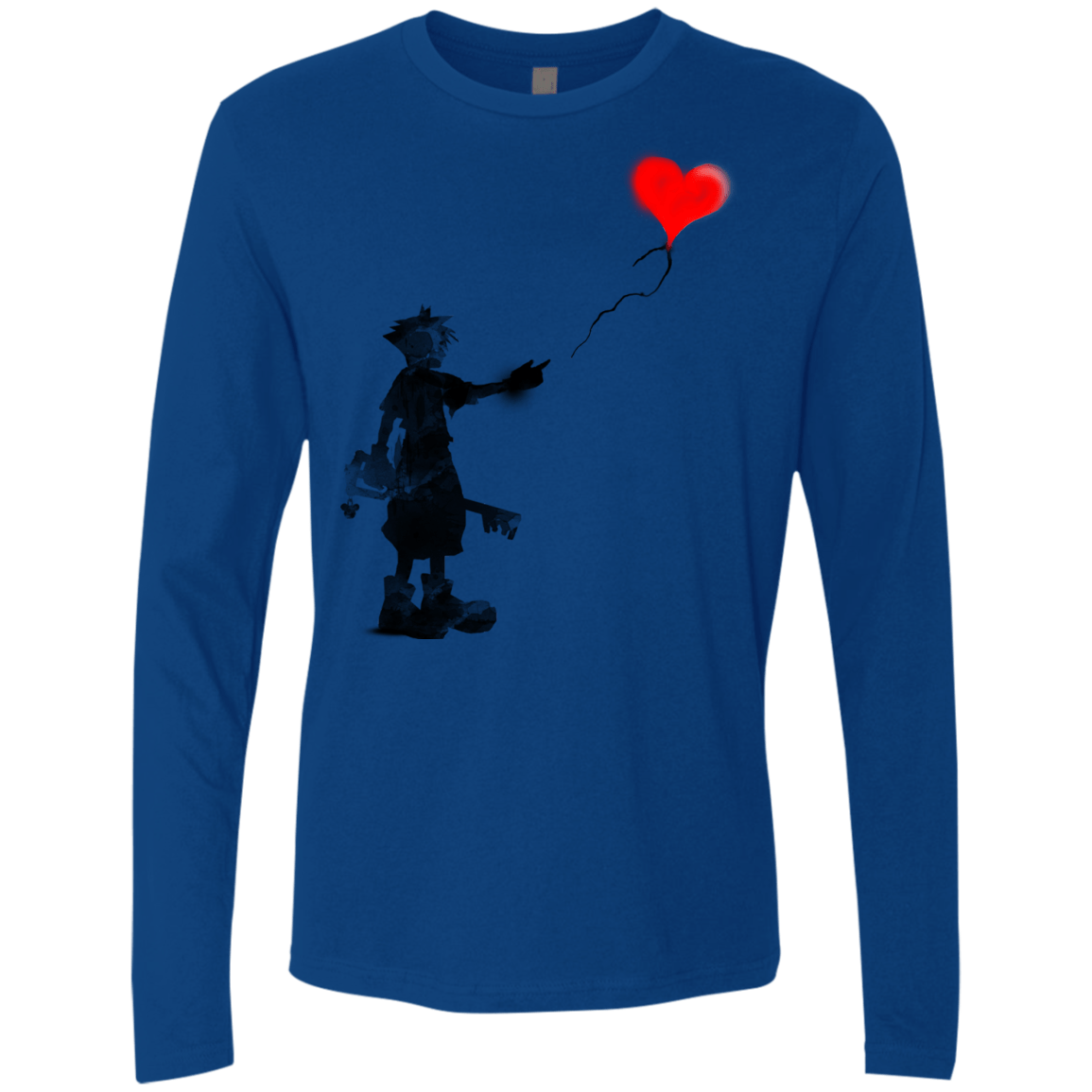Boy and Balloon Men's Premium Long Sleeve