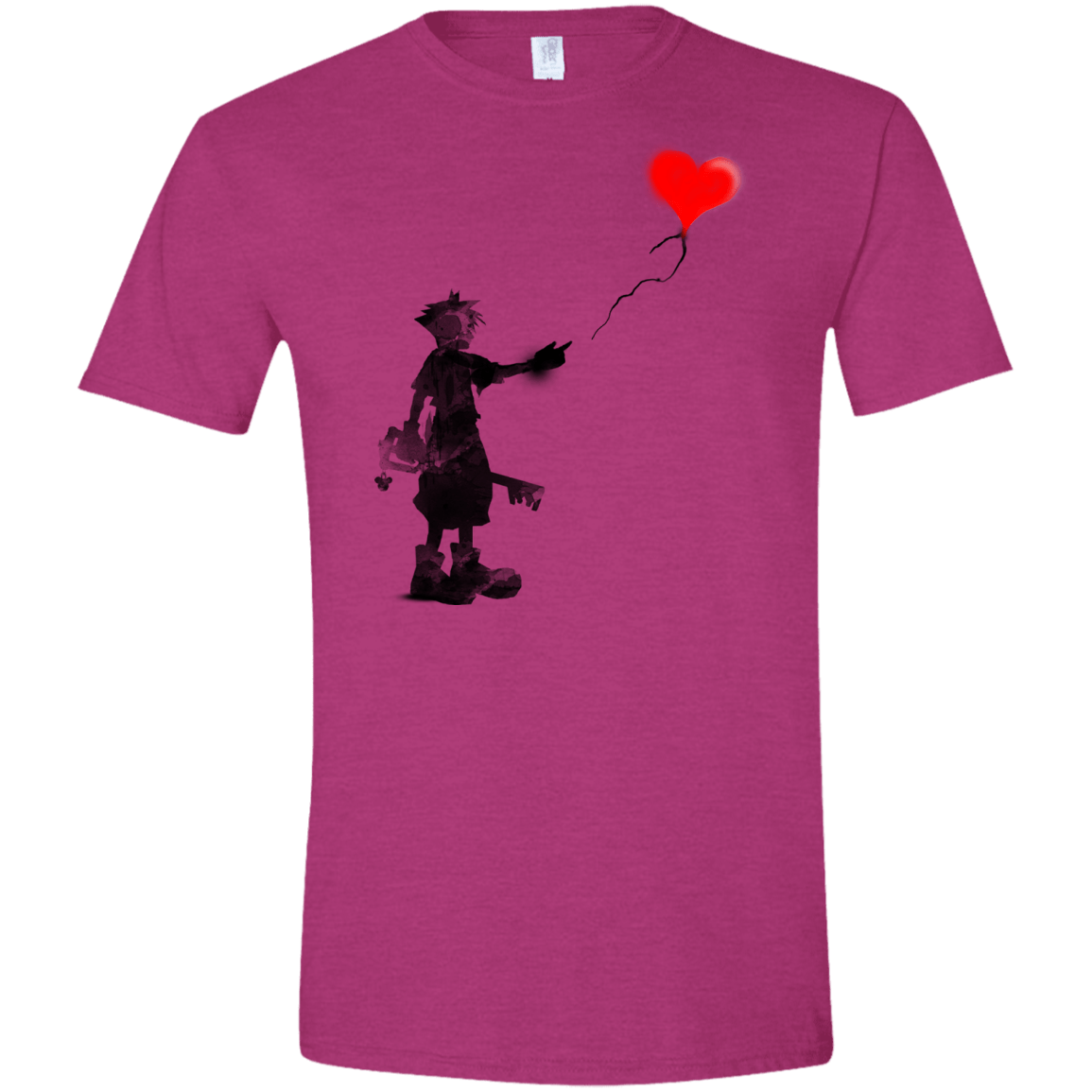 Boy and Balloon Men's Semi-Fitted Softstyle
