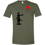 Boy and Balloon Men's Semi-Fitted Softstyle