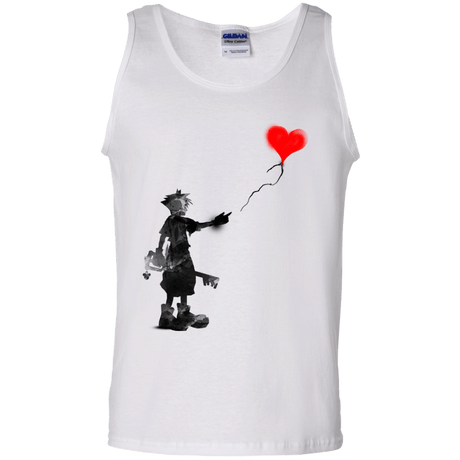 T-Shirts White / S Boy and Balloon Men's Tank Top