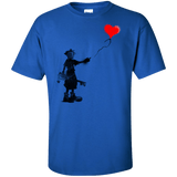 T-Shirts Royal / XLT Boy and Balloon Tall T-Shirt