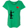 T-Shirts Envy / X-Small Boy and Balloon Triblend Dolman Sleeve