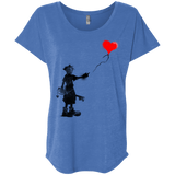 Boy and Balloon Triblend Dolman Sleeve