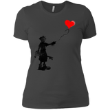 T-Shirts Heavy Metal / X-Small Boy and Balloon Women's Premium T-Shirt