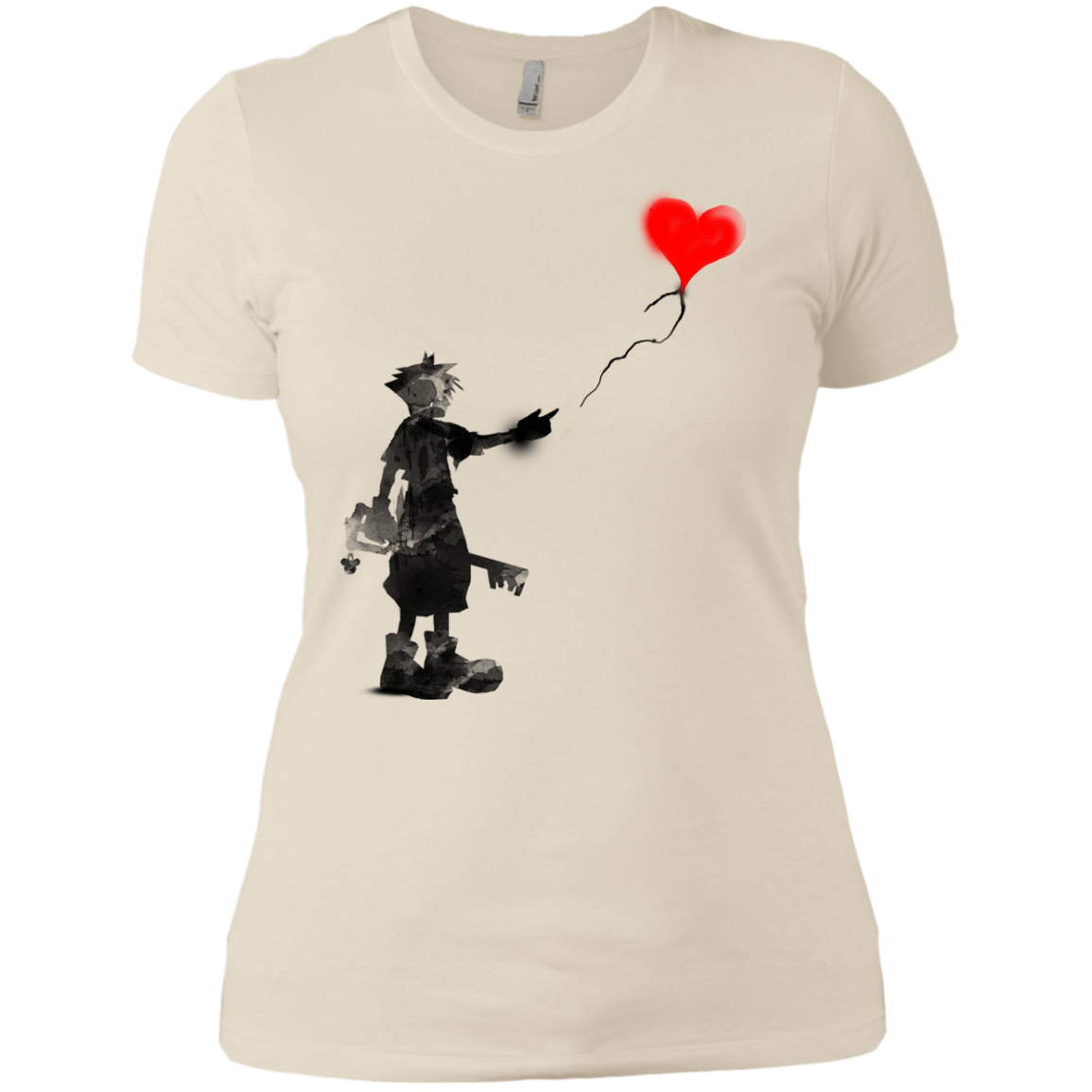 Boy and Balloon Women's Premium T-Shirt
