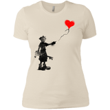 Boy and Balloon Women's Premium T-Shirt