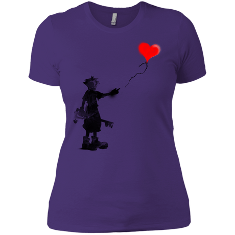 Boy and Balloon Women's Premium T-Shirt