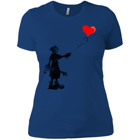 Boy and Balloon Women's Premium T-Shirt