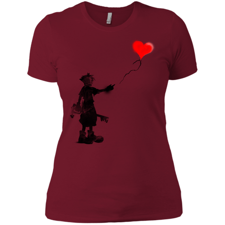 Boy and Balloon Women's Premium T-Shirt