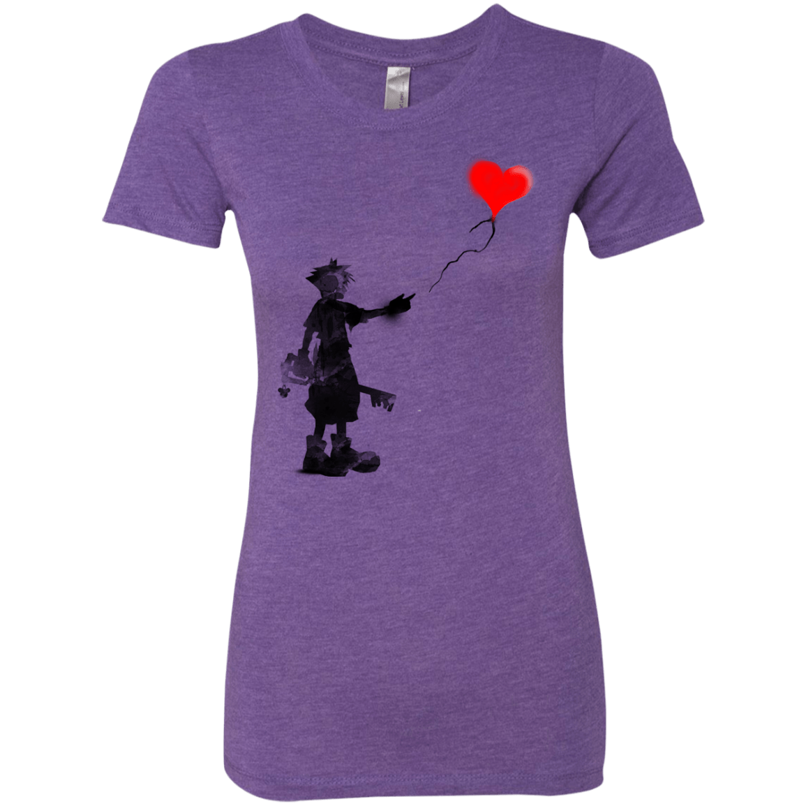 Boy and Balloon Women's Triblend T-Shirt