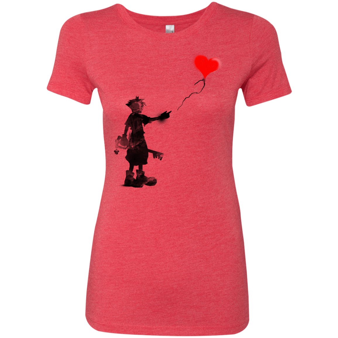 Boy and Balloon Women's Triblend T-Shirt
