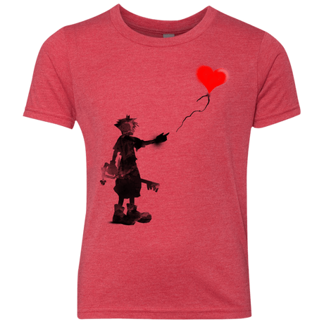 T-Shirts Vintage Red / YXS Boy and Balloon Youth Triblend T-Shirt