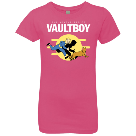 T-Shirts Hot Pink / YXS Boy and his dog Girls Premium T-Shirt