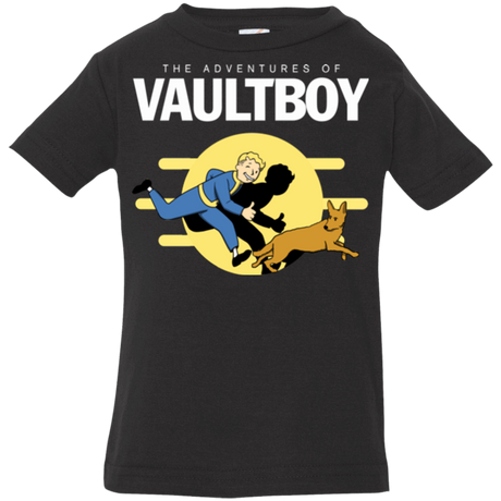 T-Shirts Black / 6 Months Boy and his dog Infant Premium T-Shirt