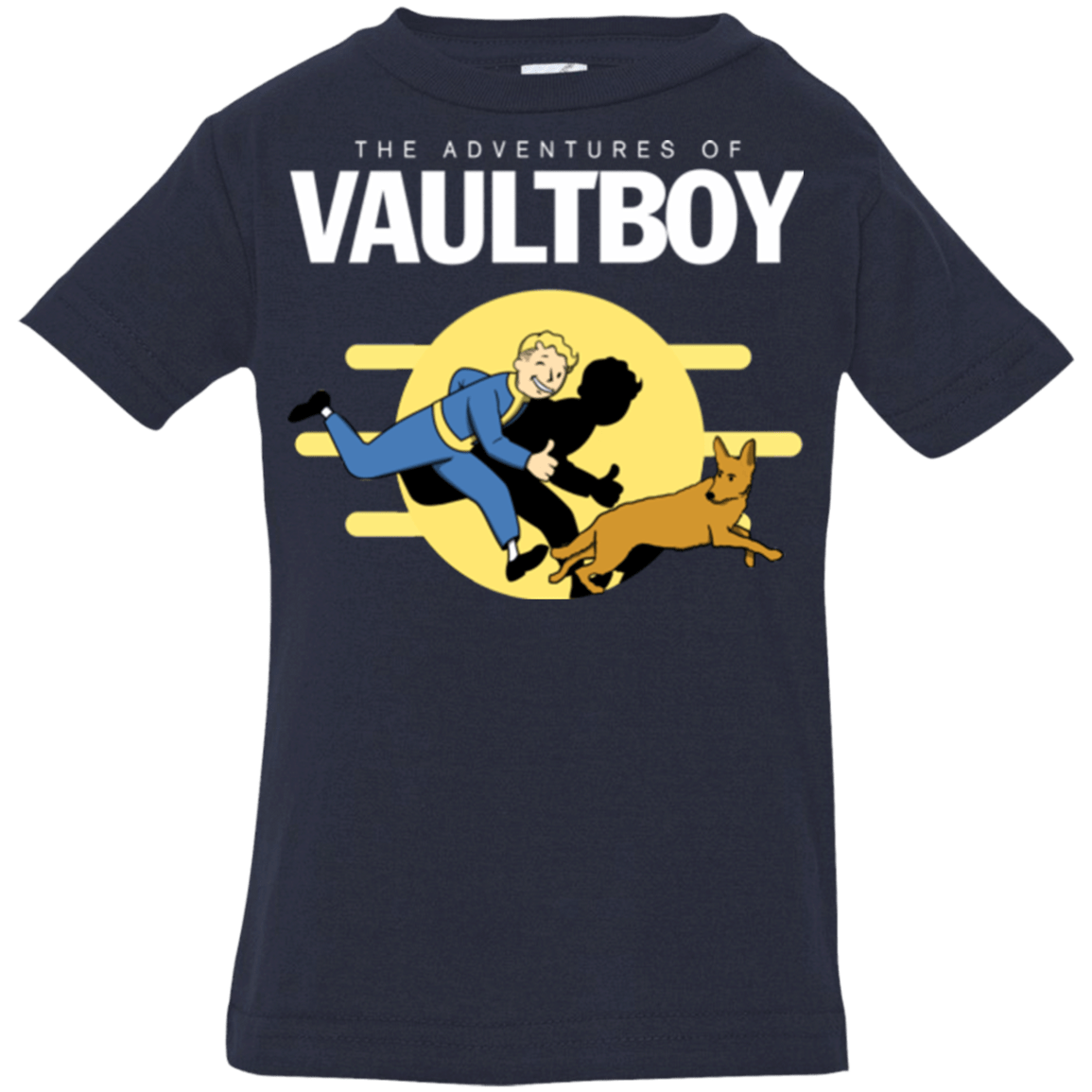 T-Shirts Navy / 6 Months Boy and his dog Infant Premium T-Shirt