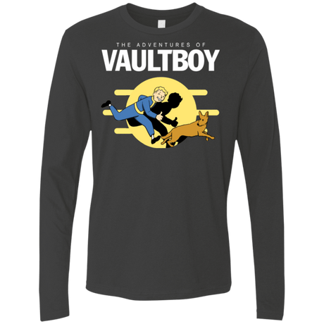 T-Shirts Heavy Metal / Small Boy and his dog Men's Premium Long Sleeve