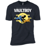 T-Shirts Indigo / X-Small Boy and his dog Men's Premium T-Shirt