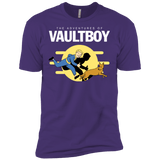 T-Shirts Purple / X-Small Boy and his dog Men's Premium T-Shirt