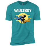 T-Shirts Tahiti Blue / X-Small Boy and his dog Men's Premium T-Shirt