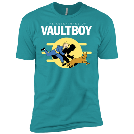 T-Shirts Tahiti Blue / X-Small Boy and his dog Men's Premium T-Shirt