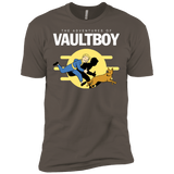 T-Shirts Warm Grey / X-Small Boy and his dog Men's Premium T-Shirt