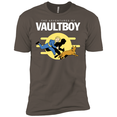 T-Shirts Warm Grey / X-Small Boy and his dog Men's Premium T-Shirt