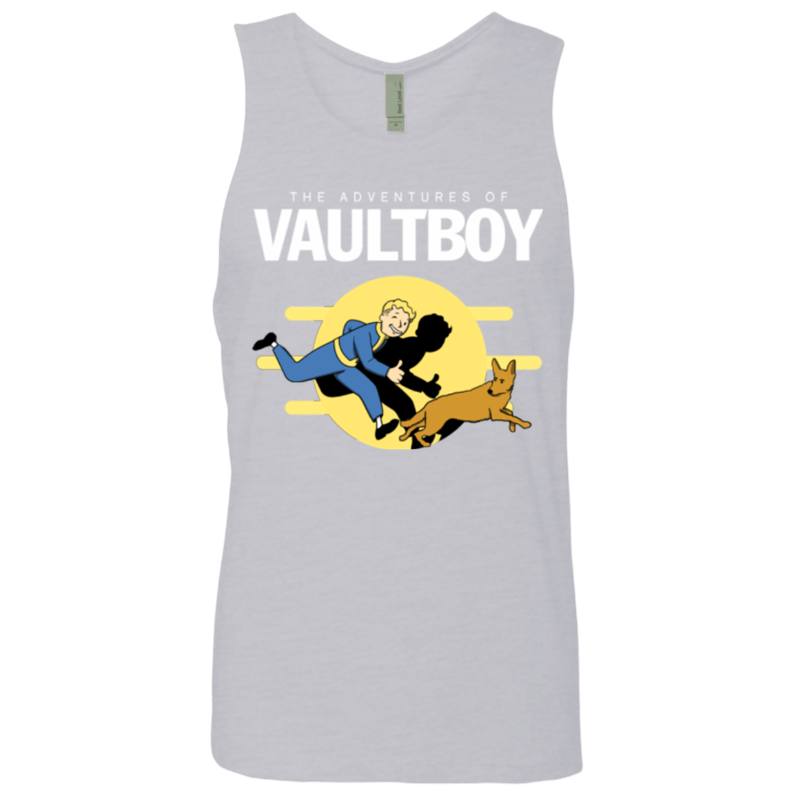 T-Shirts Heather Grey / Small Boy and his dog Men's Premium Tank Top